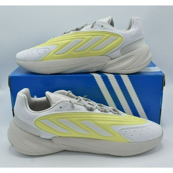 Adidas Originals Mens Size 11.5 Ozelia White Yellow Grey Sneaker Shoes GZ9176 main image 8